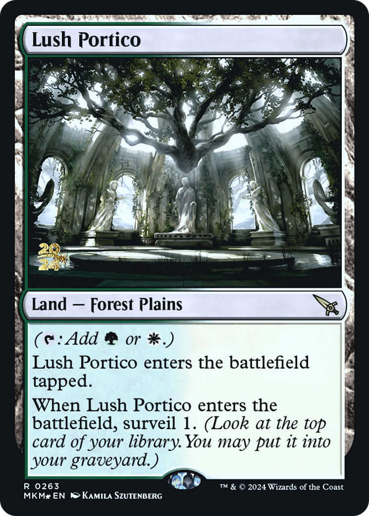 Lush Portico [Murders at Karlov Manor Prerelease Promos] | Mega City Incorporated