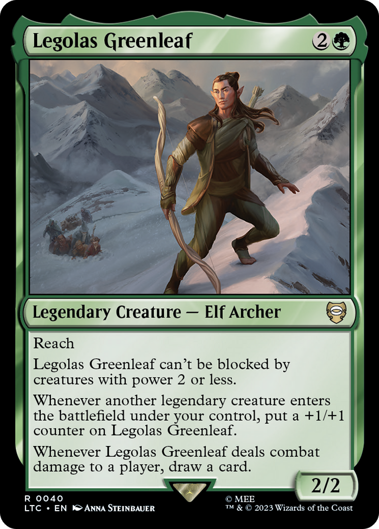 Legolas Greenleaf [The Lord of the Rings: Tales of Middle-Earth Commander] | Mega City Incorporated