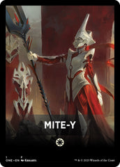 Mite-Y Theme Card [Phyrexia: All Will Be One Tokens] | Mega City Incorporated