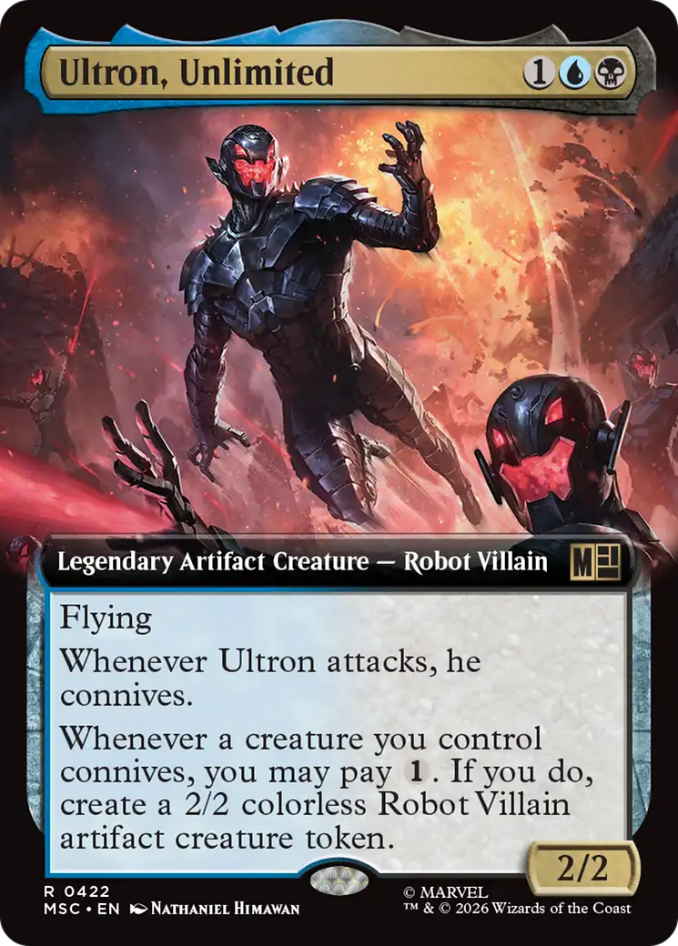 Ultron, Unlimited (Extended Art) [Marvel Super Heroes Commander] | Mega City Incorporated