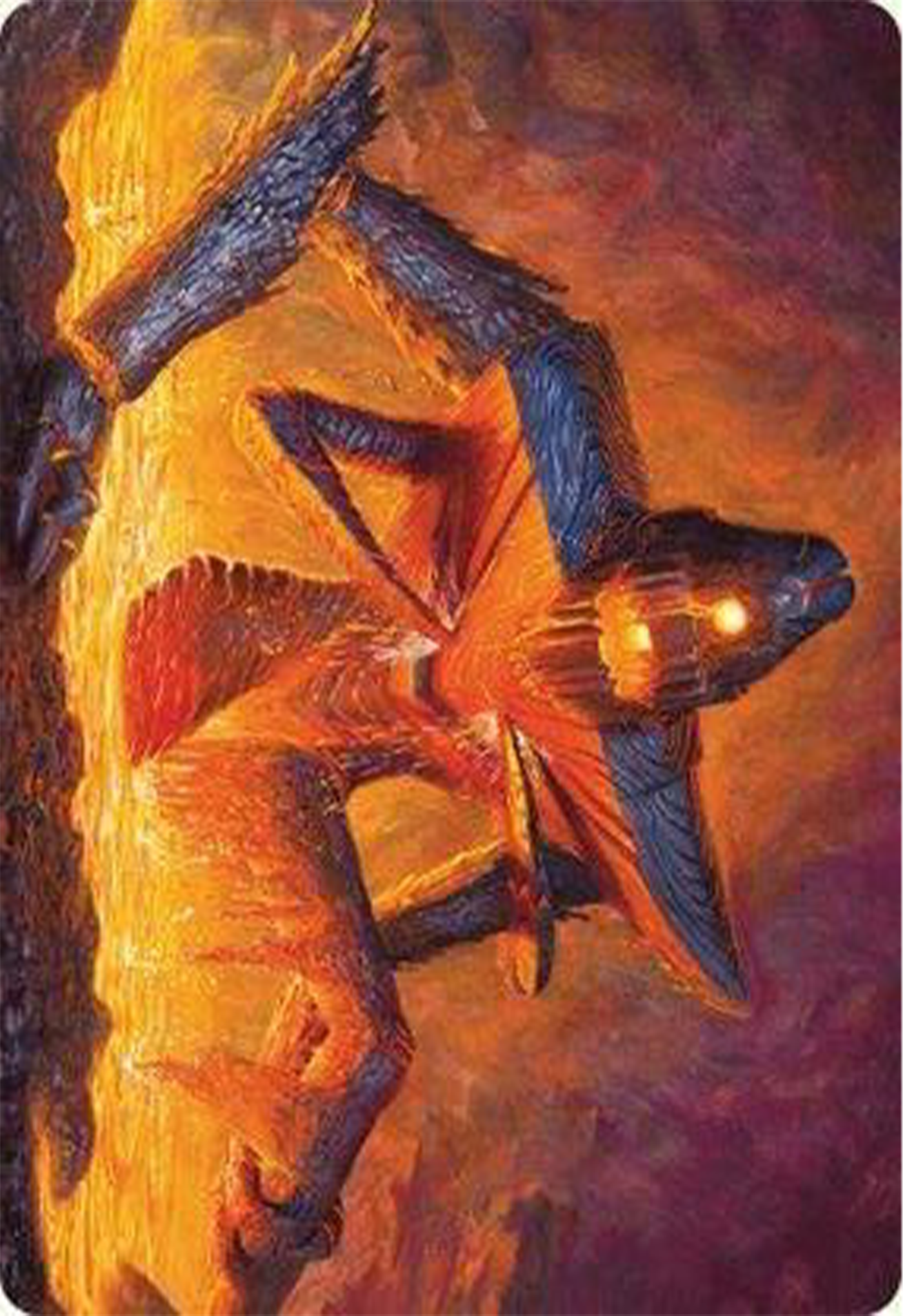 Molten Gatekeeper Art Card [Modern Horizons 3 Art Series] | Mega City Incorporated