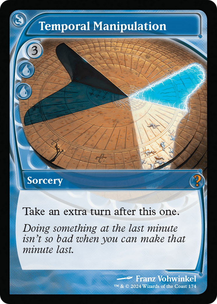Temporal Manipulation (Future Sight) [Mystery Booster 2] | Mega City Incorporated