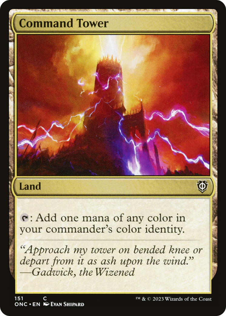 Command Tower [Phyrexia: All Will Be One Commander] | Mega City Incorporated