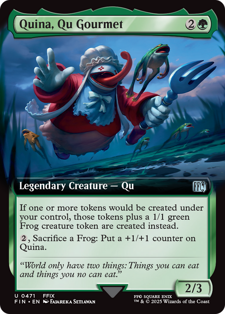 Quina, Qu Gourmet (Extended Art) [FINAL FANTASY] | Mega City Incorporated