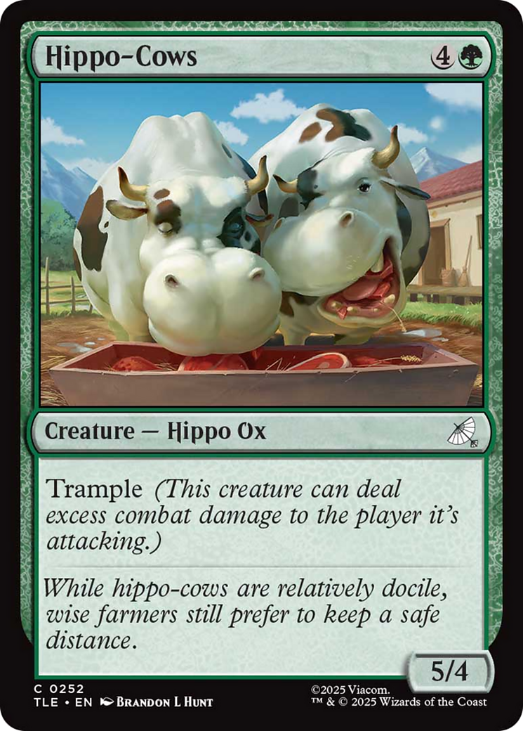 Hippo-Cows [Avatar: The Last Airbender: Eternal-Legal] | Mega City Incorporated