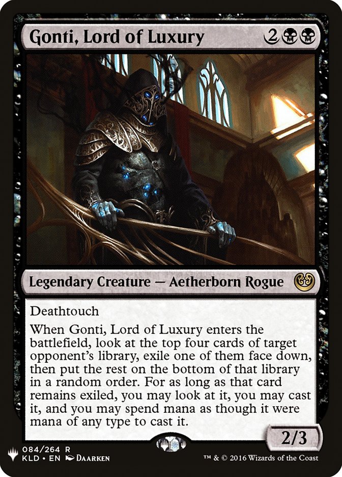 Gonti, Lord of Luxury [Mystery Booster] | Mega City Incorporated