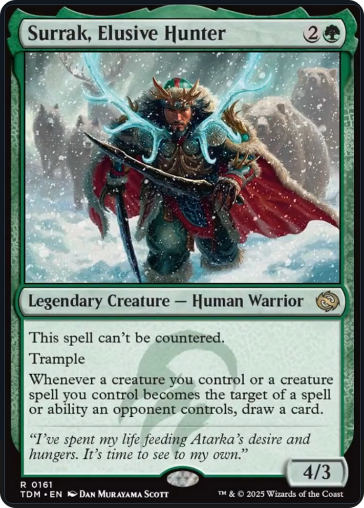 Surrak, Elusive Hunter [Tarkir: Dragonstorm] | Mega City Incorporated