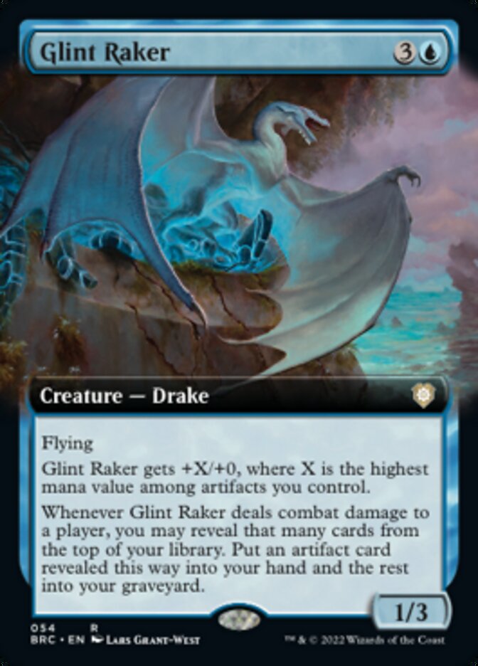 Glint Raker (Extended Art) [The Brothers' War Commander] | Mega City Incorporated