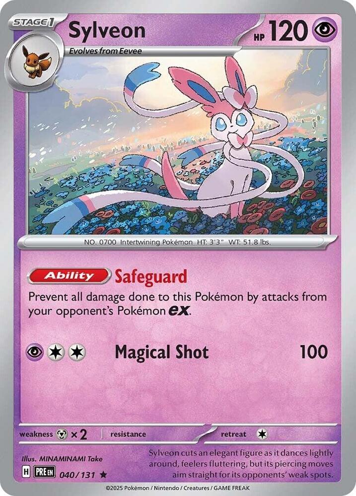 Sylveon (040/131) [Scarlet & Violet: Prismatic Evolutions] | Mega City Incorporated