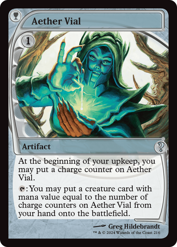 Aether Vial (Future Sight) [Mystery Booster 2] | Mega City Incorporated