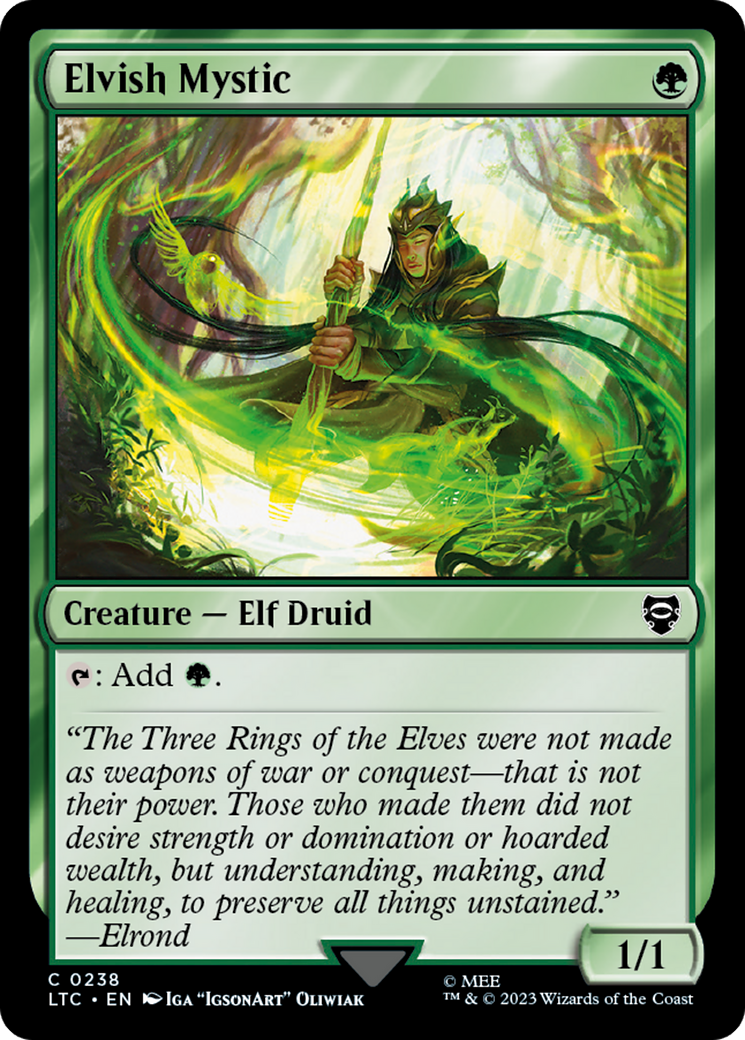 Elvish Mystic [The Lord of the Rings: Tales of Middle-Earth Commander] | Mega City Incorporated