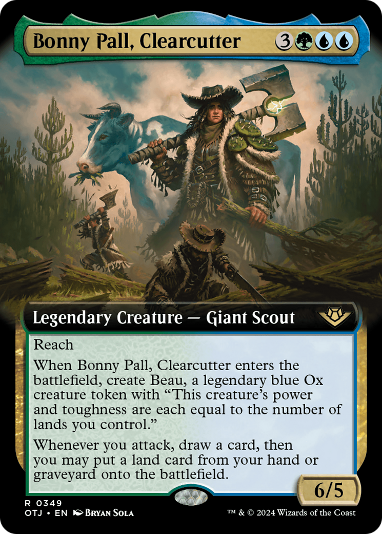 Bonny Pall, Clearcutter (Extended Art) [Outlaws of Thunder Junction] | Mega City Incorporated