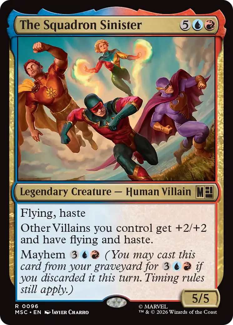 The Squadron Sinister [Marvel Super Heroes Commander] | Mega City Incorporated