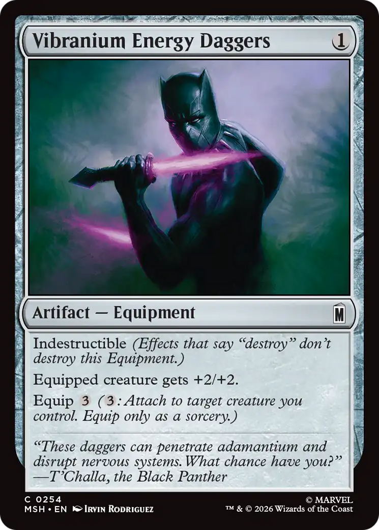 Vibranium Energy Daggers [Marvel Super Heroes] | Mega City Incorporated
