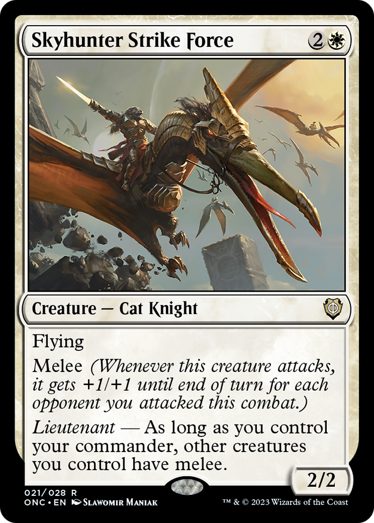 Skyhunter Strike Force [Phyrexia: All Will Be One Commander] | Mega City Incorporated