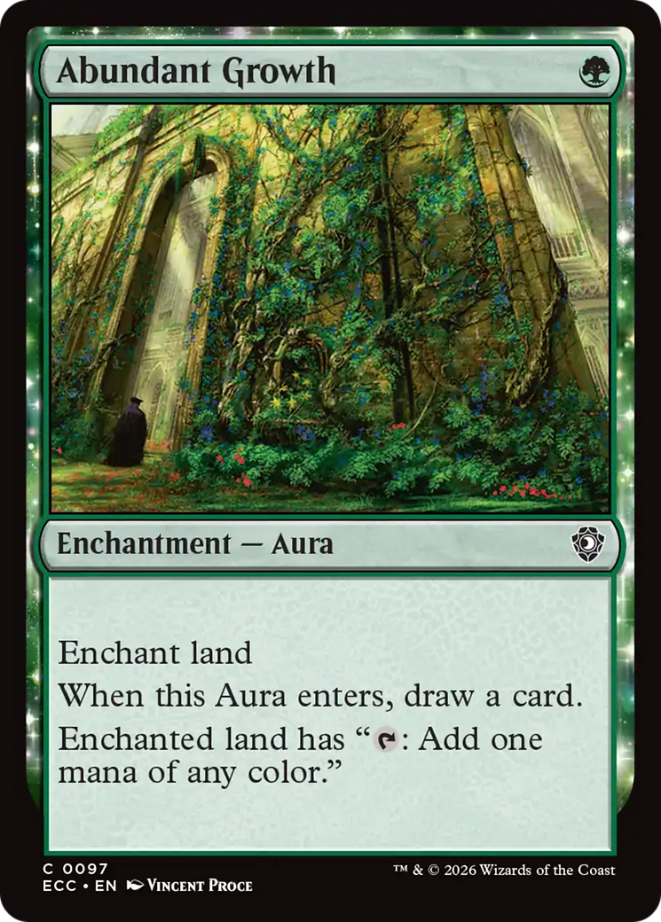 Abundant Growth [Lorwyn Eclipsed Commander] | Mega City Incorporated