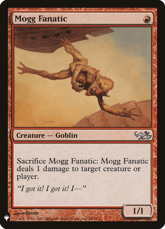 Mogg Fanatic [Mystery Booster] | Mega City Incorporated