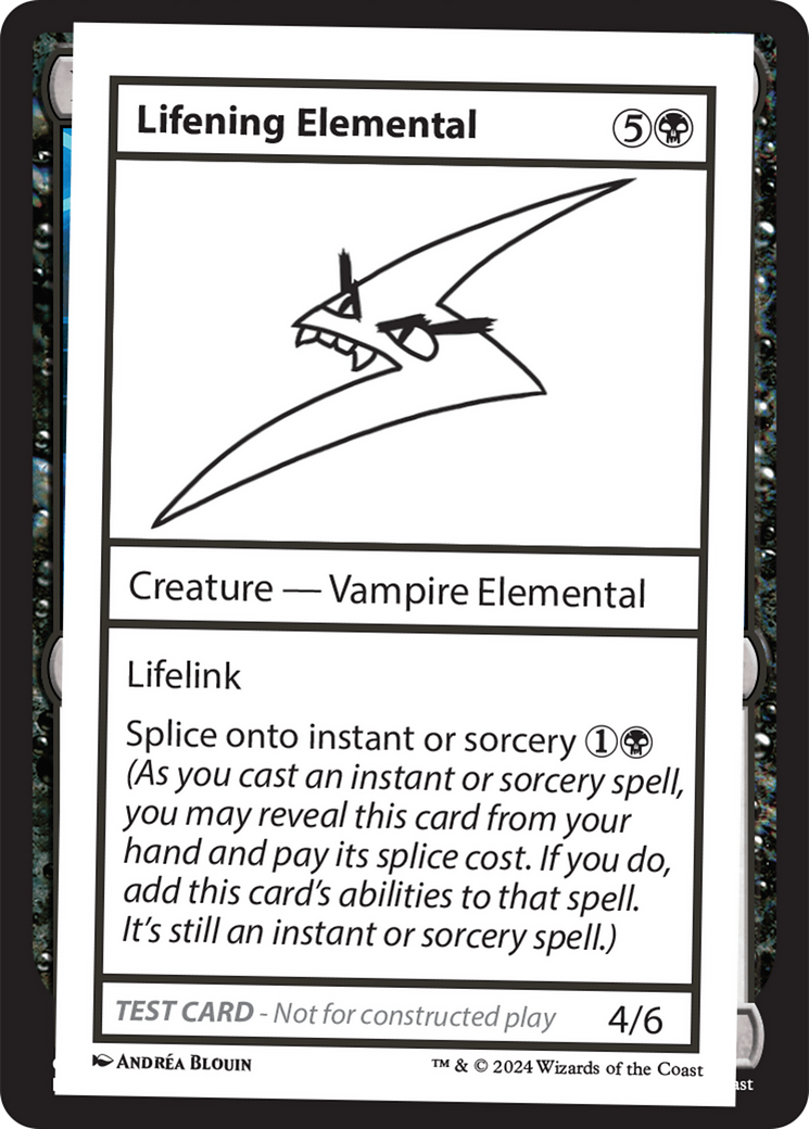 Lifening Elemental [Mystery Booster 2 Playtest Cards] | Mega City Incorporated