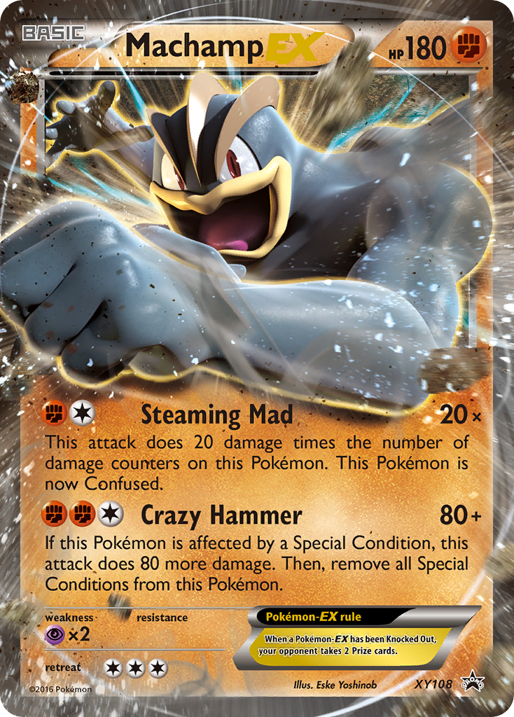 Machamp EX (XY108) [XY: Black Star Promos] | Mega City Incorporated