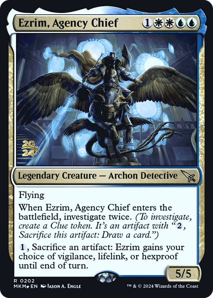 Ezrim, Agency Chief [Murders at Karlov Manor Prerelease Promos] | Mega City Incorporated