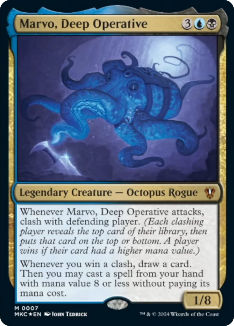 Marvo, Deep Operative [Murders at Karlov Manor Commander] | Mega City Incorporated