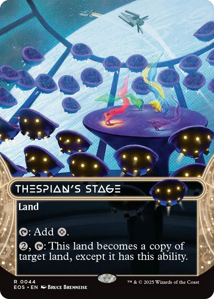 Thespian's Stage (0044) (Borderless) [Edge of Eternities: Stellar Sights] | Mega City Incorporated