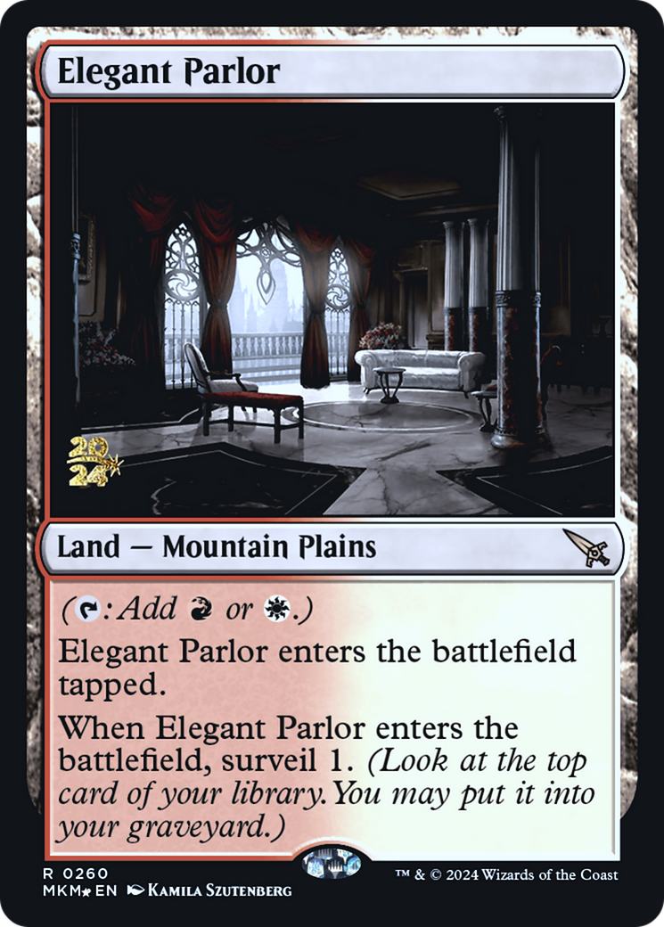 Elegant Parlor [Murders at Karlov Manor Prerelease Promos] | Mega City Incorporated