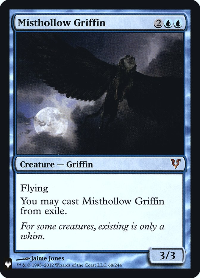 Misthollow Griffin [Mystery Booster] | Mega City Incorporated