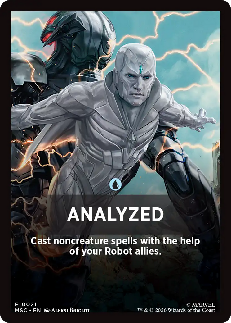 Analyzed Theme Card [Marvel Super Heroes Commander] | Mega City Incorporated
