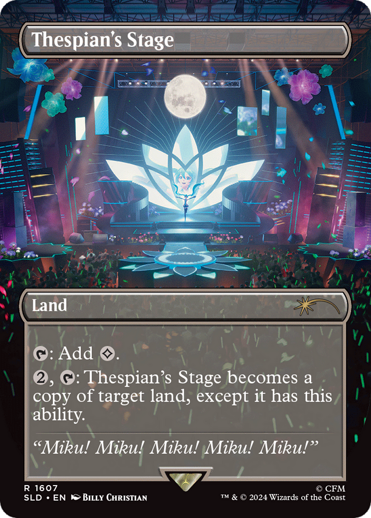 Thespian's Stage (Rainbow Foil) [Secret Lair Drop Series] | Mega City Incorporated