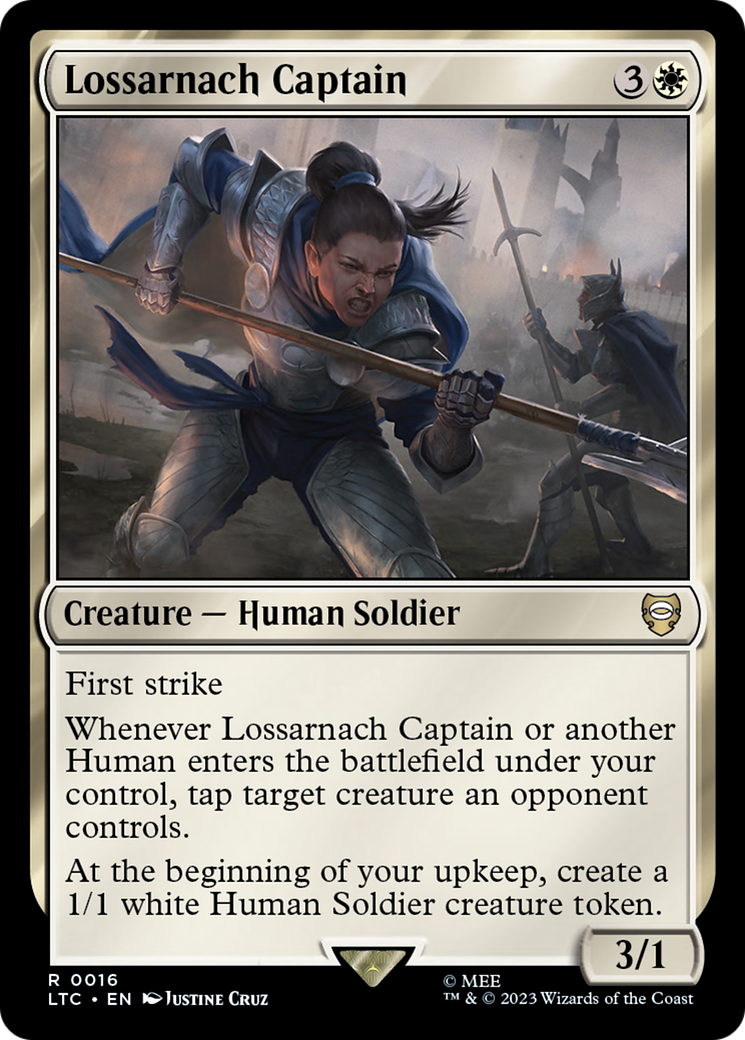 Lossarnach Captain [The Lord of the Rings: Tales of Middle-Earth Commander] | Mega City Incorporated