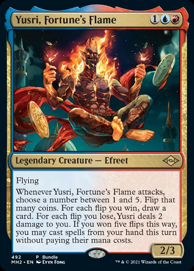 Yusri, Fortune's Flame (Bundle) [Modern Horizons 2] | Mega City Incorporated