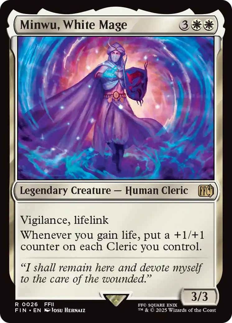 Minwu, White Mage [FINAL FANTASY] | Mega City Incorporated