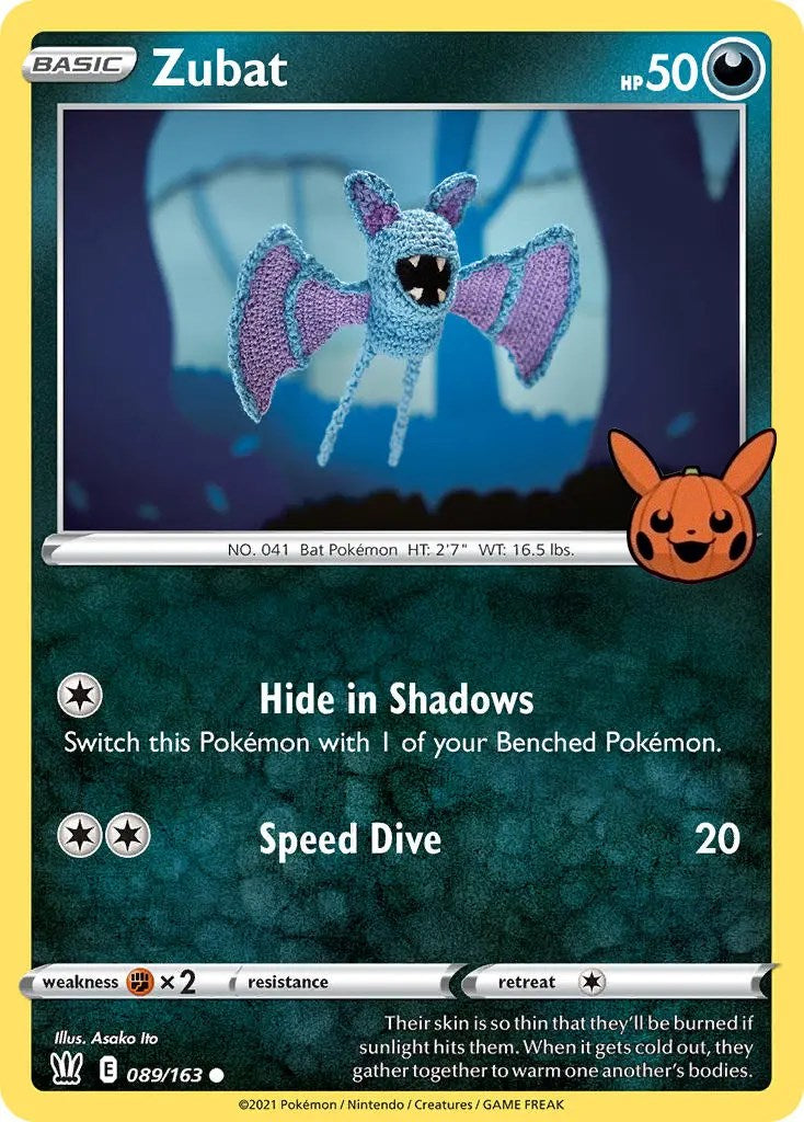 Zubat (089/163) [Trick or Trade] | Mega City Incorporated