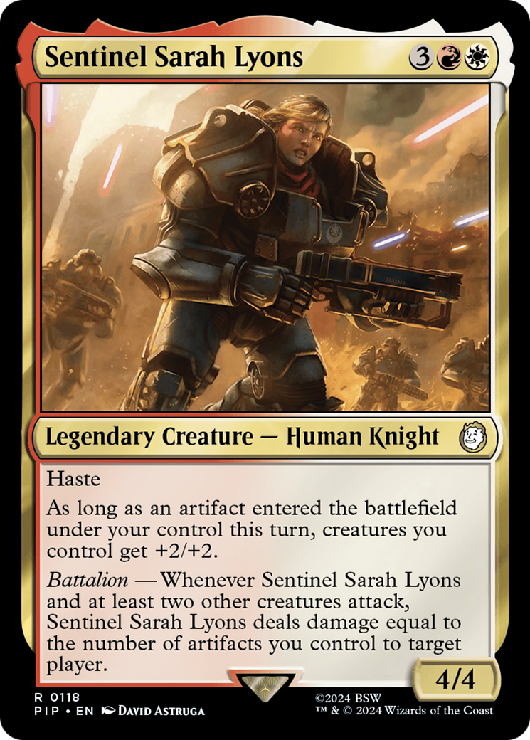 Sentinel Sarah Lyons [Fallout] | Mega City Incorporated