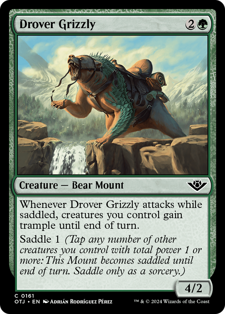 Drover Grizzly [Outlaws of Thunder Junction] | Mega City Incorporated