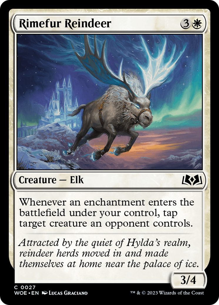 Rimefur Reindeer [Wilds of Eldraine] | Mega City Incorporated