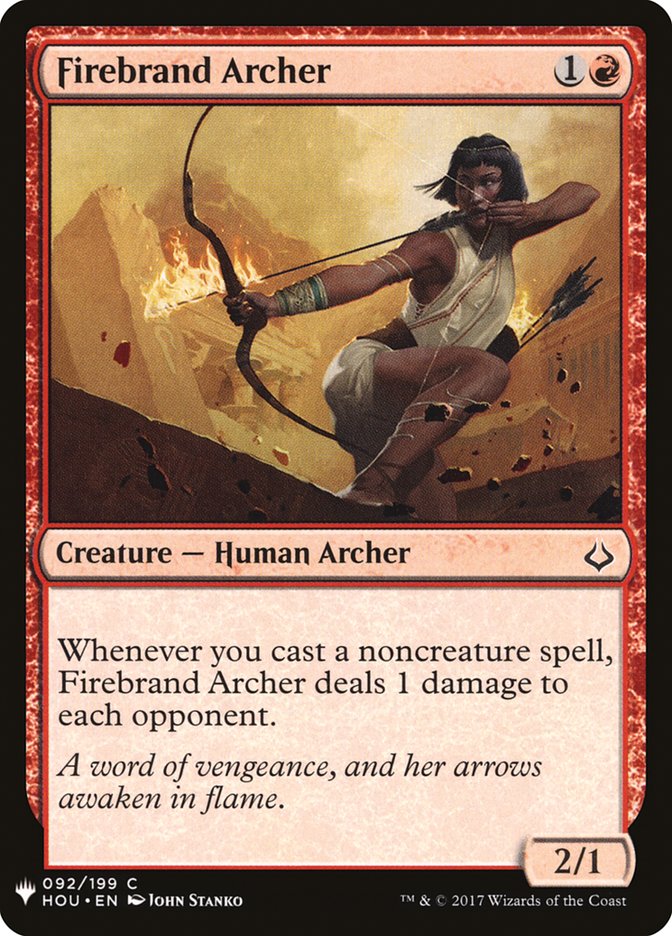 Firebrand Archer [Mystery Booster] | Mega City Incorporated