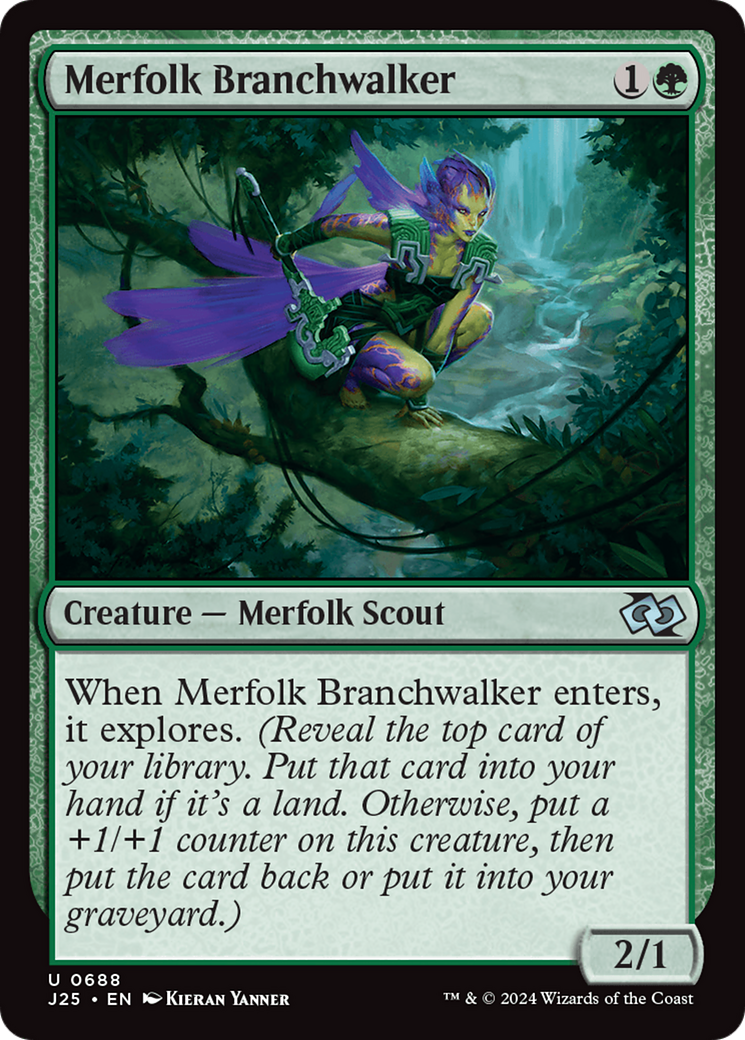 Merfolk Branchwalker [Foundations Jumpstart] | Mega City Incorporated