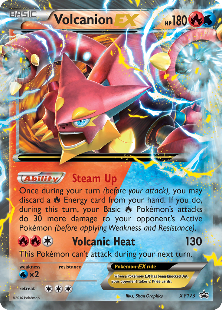 Volcanion EX (XY173) [XY: Black Star Promos] | Mega City Incorporated