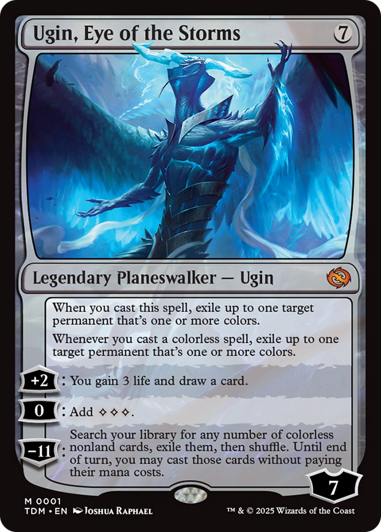 Ugin, Eye of the Storms [Tarkir: Dragonstorm] | Mega City Incorporated