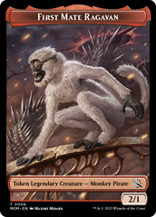 First Mate Ragavan // Phyrexian Saproling Double-Sided Token [March of the Machine Tokens] | Mega City Incorporated