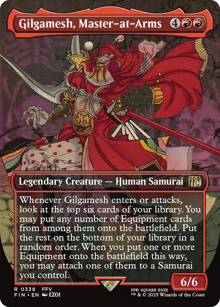 Gilgamesh, Master-at-Arms (Borderless) [FINAL FANTASY] | Mega City Incorporated