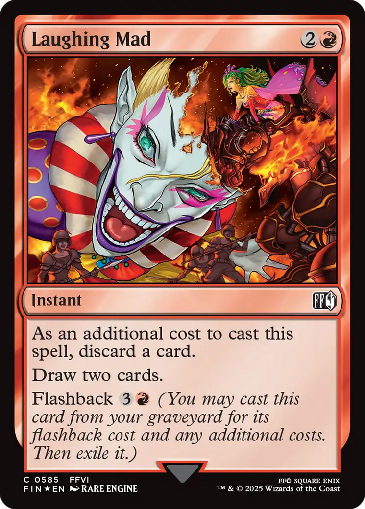 Laughing Mad (Surge Foil) [FINAL FANTASY] | Mega City Incorporated