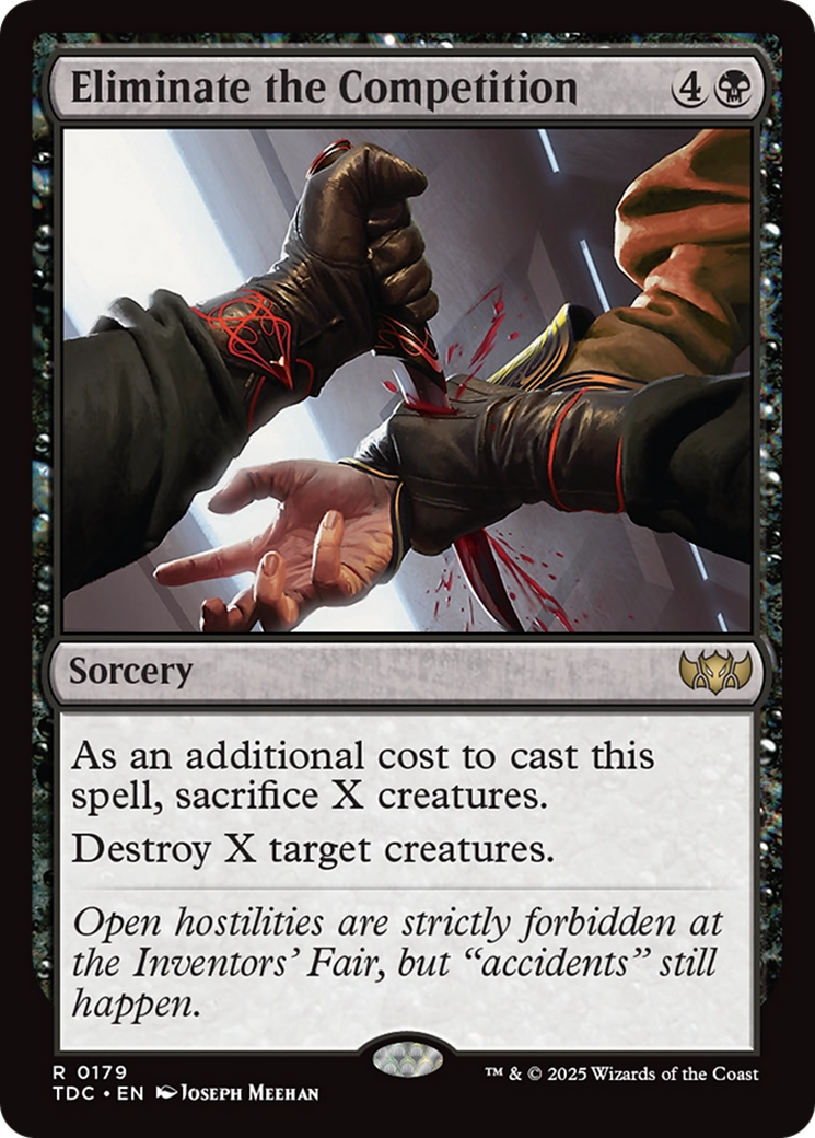 Eliminate the Competition [Tarkir: Dragonstorm Commander] | Mega City Incorporated