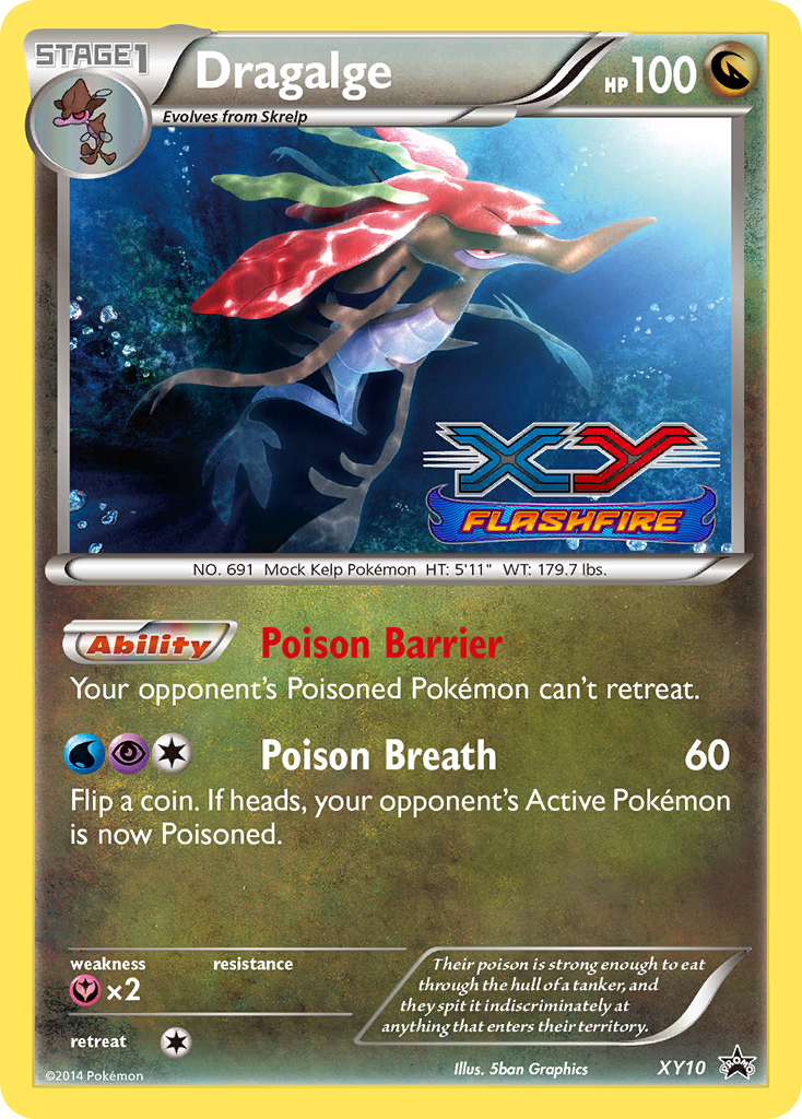 Dragalge (XY10) [XY: Black Star Promos] | Mega City Incorporated