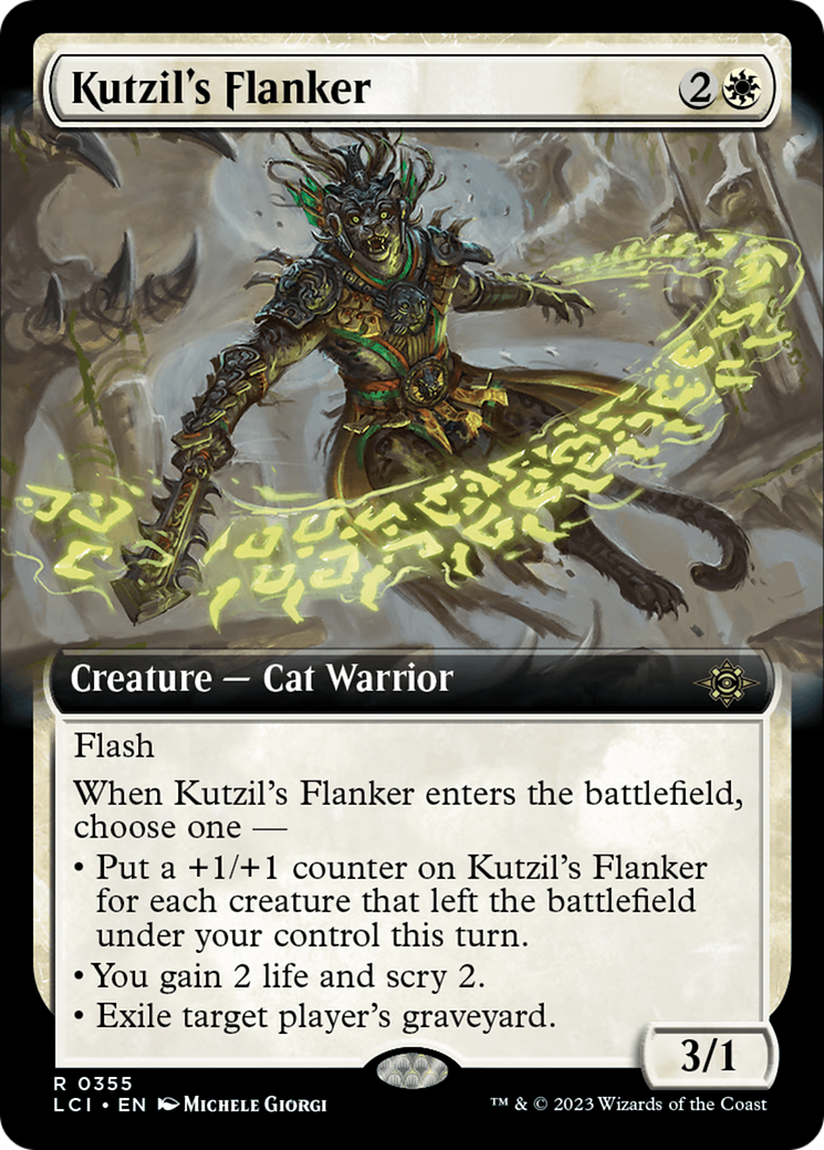 Kutzil's Flanker (Extended Art) [The Lost Caverns of Ixalan] | Mega City Incorporated