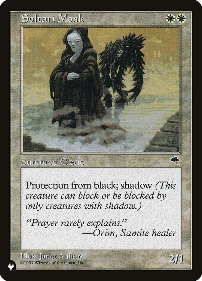 Soltari Monk [The List] | Mega City Incorporated