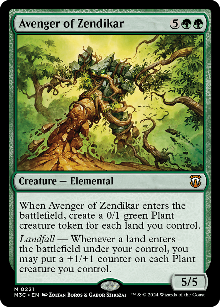 Avenger of Zendikar (Ripple Foil) [Modern Horizons 3 Commander] | Mega City Incorporated