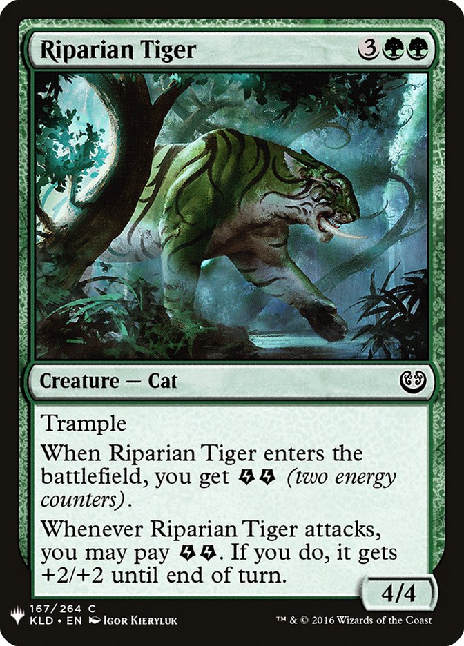 Riparian Tiger [Mystery Booster] | Mega City Incorporated